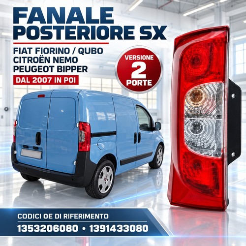 Fanale fanalino posteriore - fanale, sx
